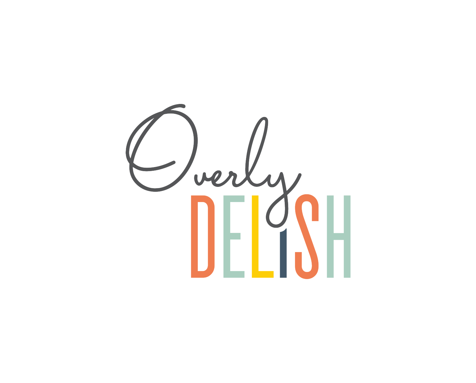 Overly Delish - Brand Development and Logo Desing