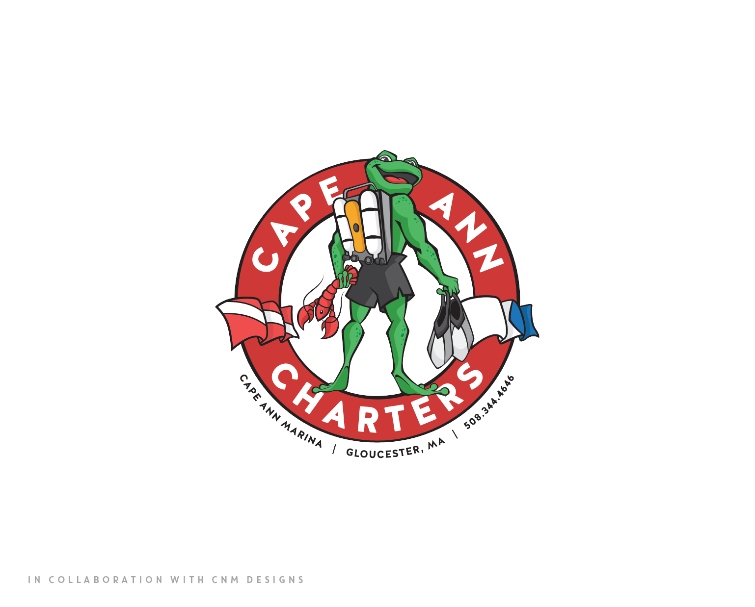 Cape Ann Charters - Logo Refresh