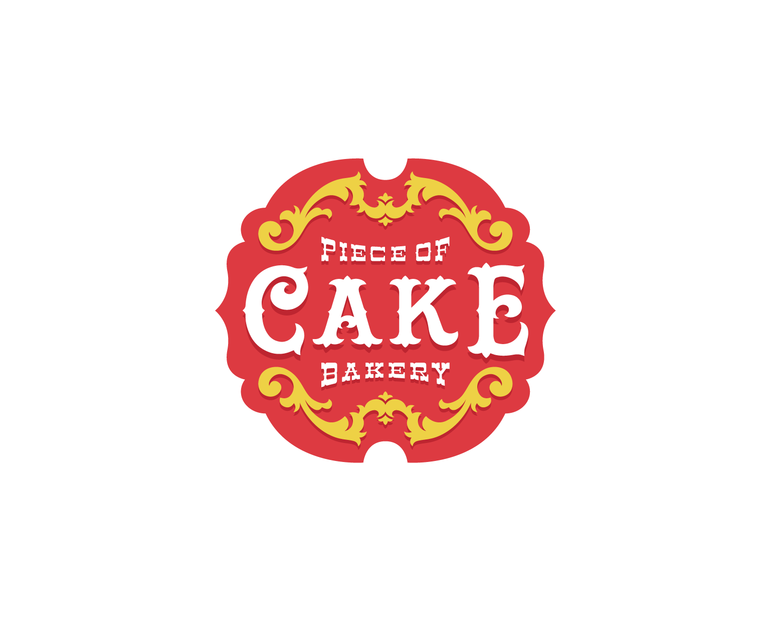 Piece of Cake Bakery - Brand development and logo design