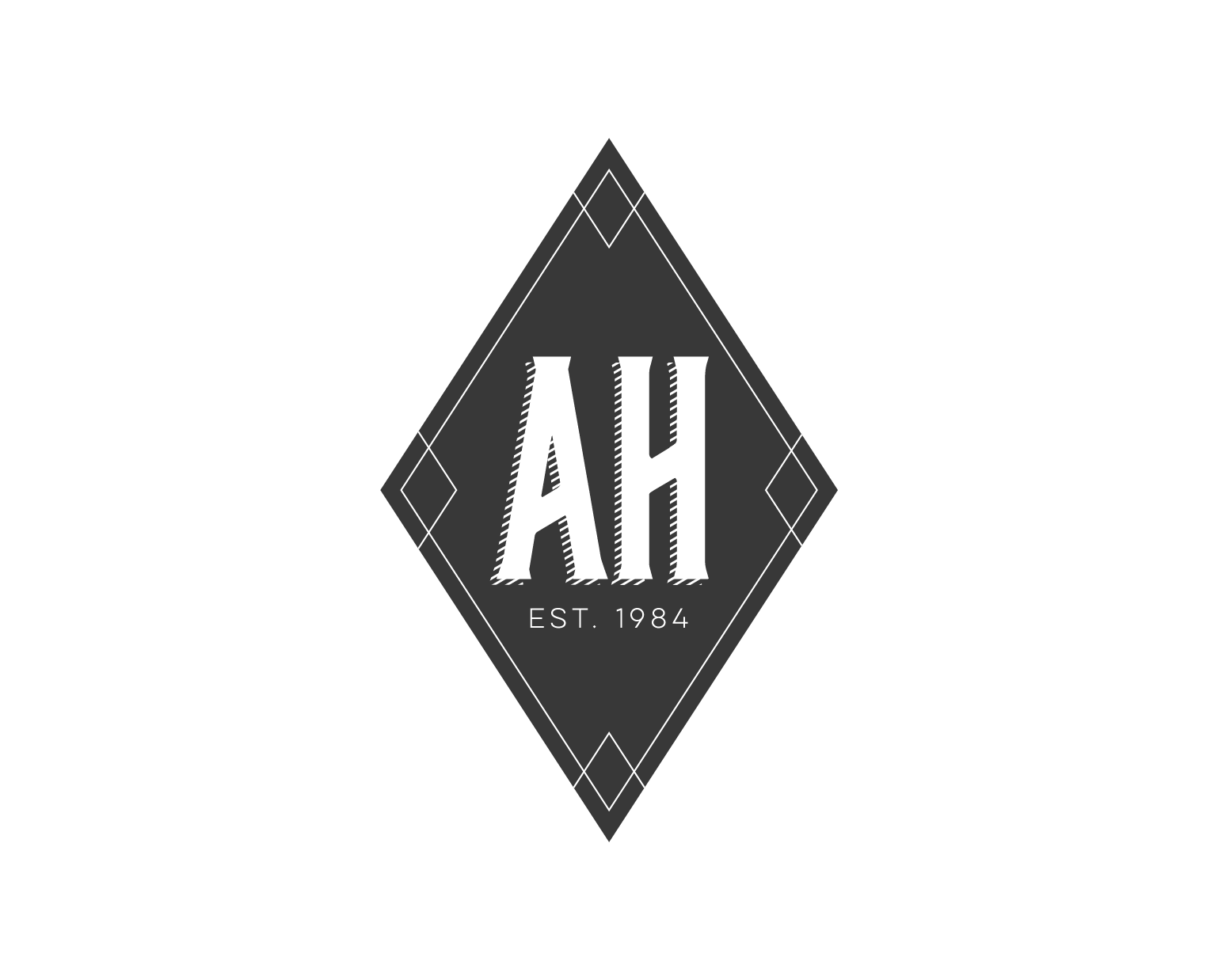 AH Whiskey Monogram - Logo Design