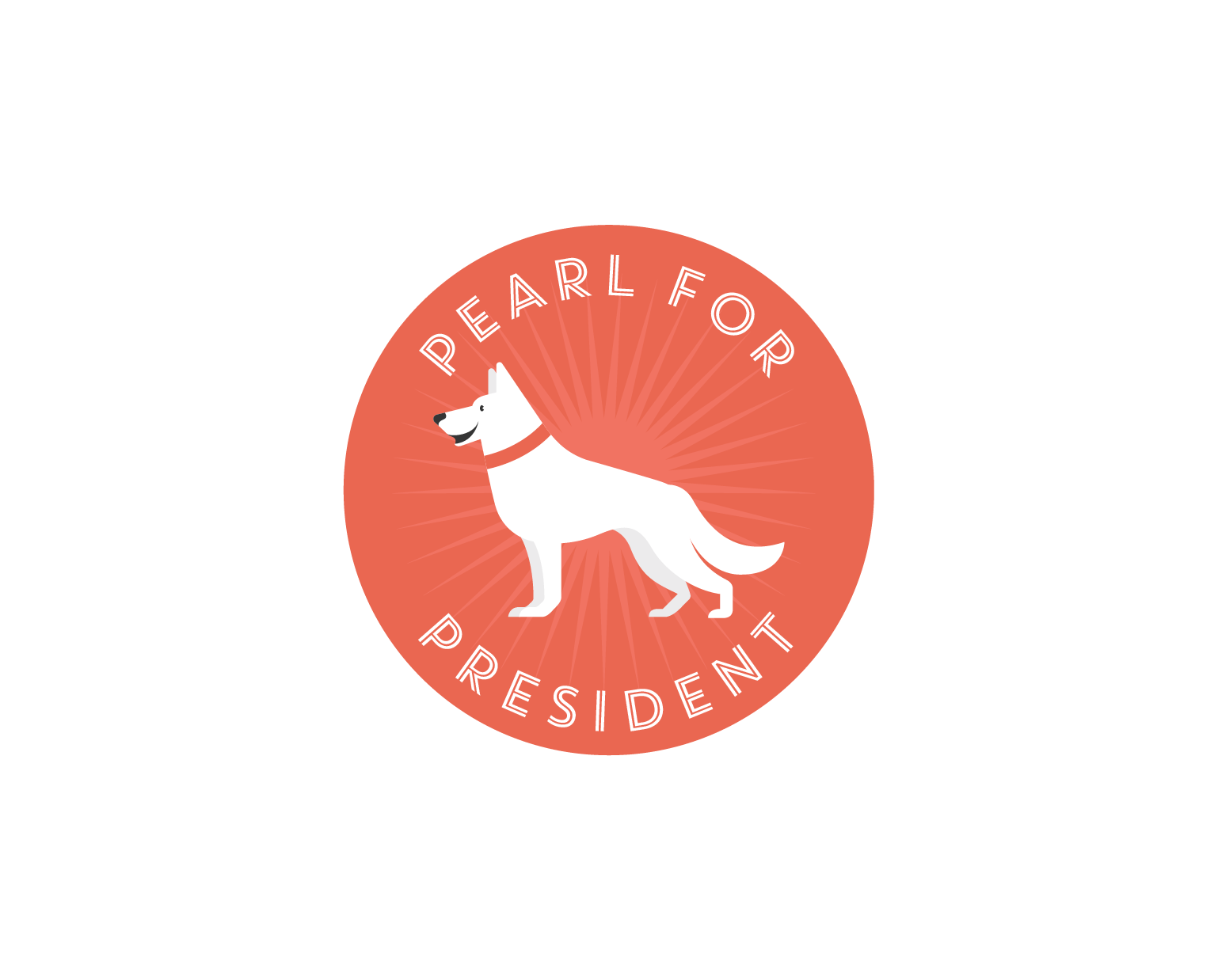 Pearl for President - Logo Design