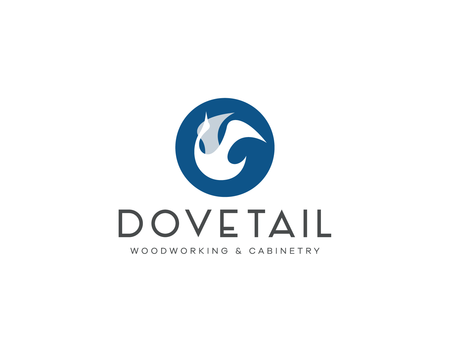 Business branding, logo development and visual identity for Dovetail, a bespoke woodworking and cabinetry shop run by a duo of passionate women.